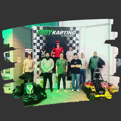 IndyKarting Brush Frame Effect